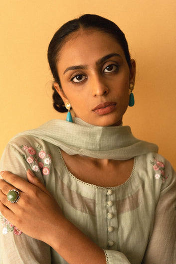ICE GREEN KURTA SET
