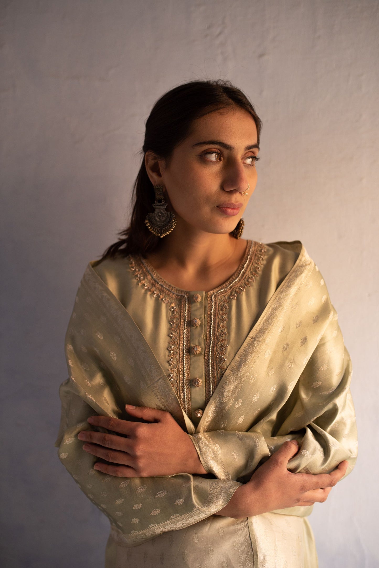 PISTA KURTA SET