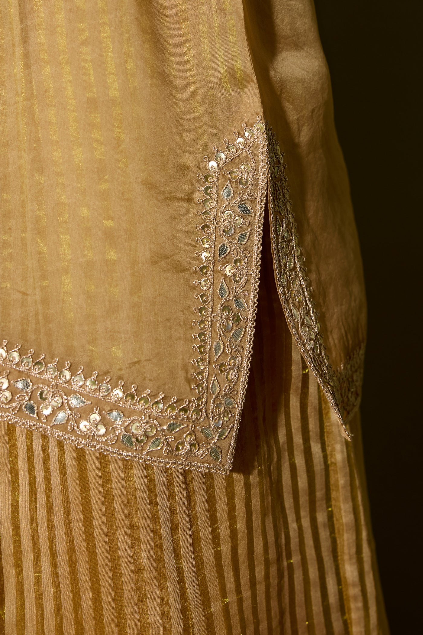 ORGANZA SATIN SHARARA SET