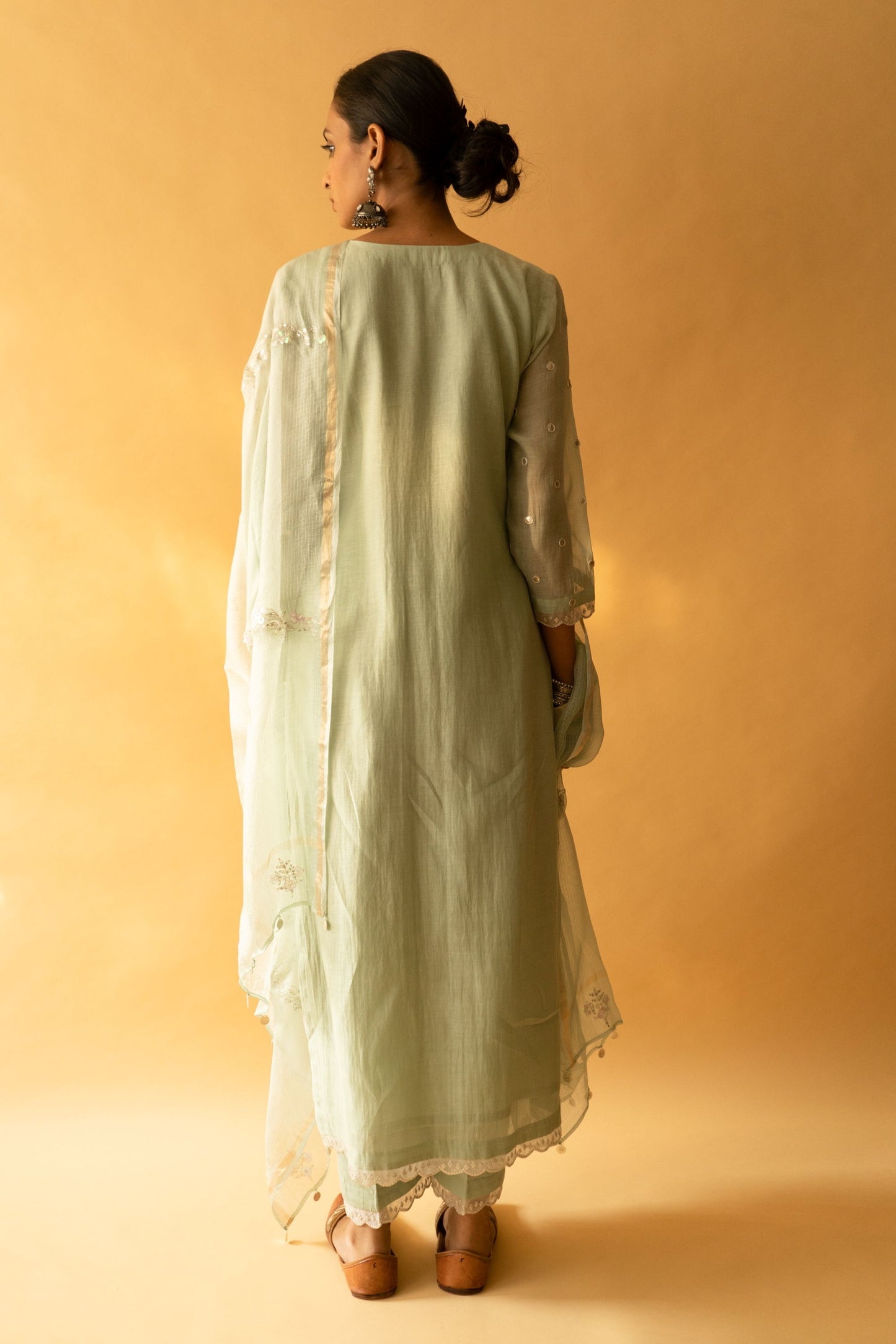 ICE GREEN KURTA SET