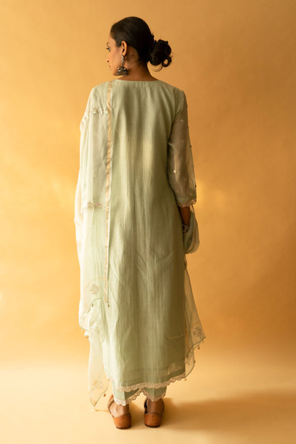 ICE GREEN KURTA SET