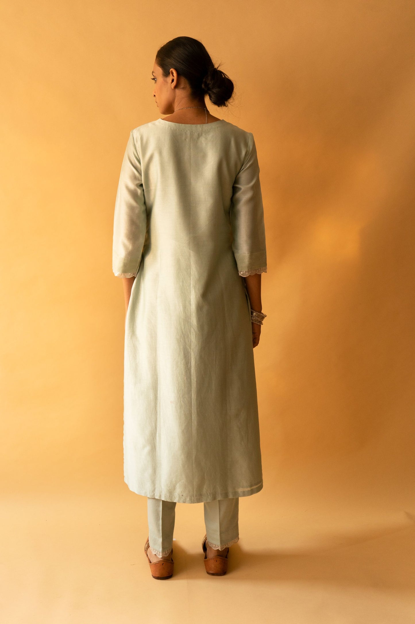 ICE GREEN KURTA SET
