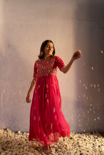 GAIRI PINK GOWN