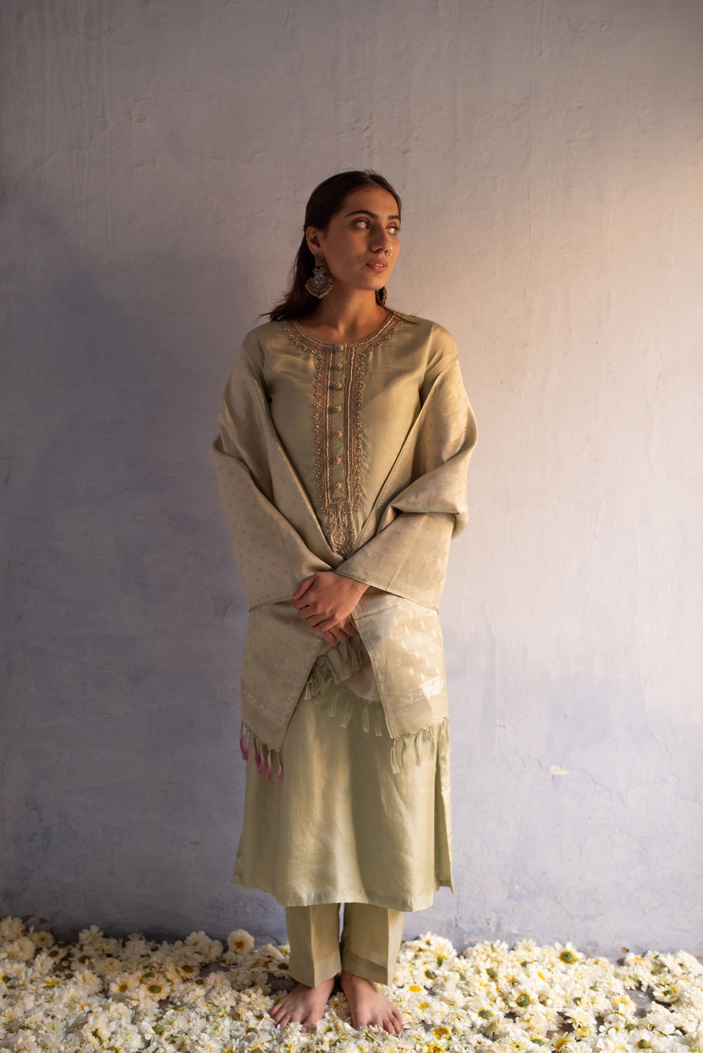 PISTA KURTA SET