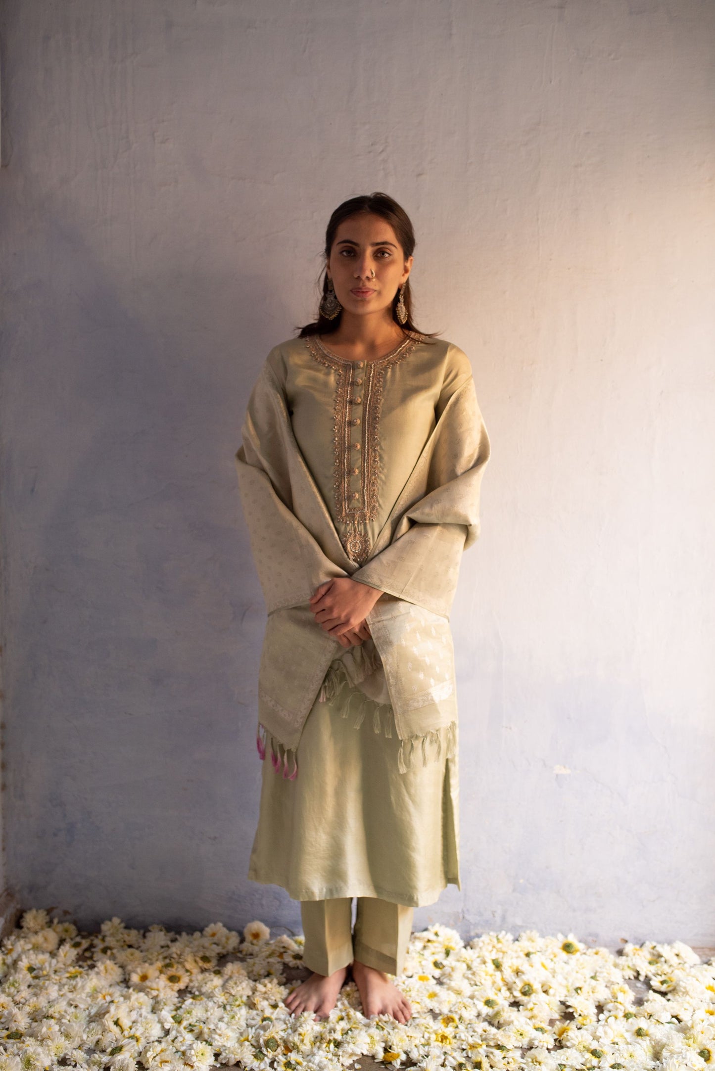 PISTA KURTA SET