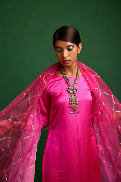RANI PINK KURTA SET