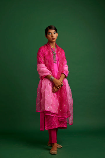 RANI PINK KURTA SET