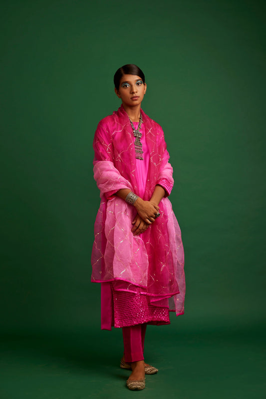 RANI PINK KURTA SET