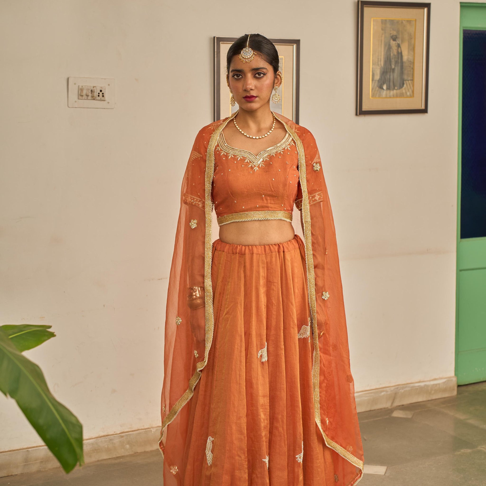 MALHAR LEHENGA SET